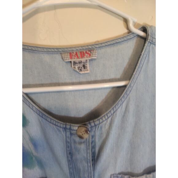 Fads Vintage Button-up Maxi Dress - Picture 7 of 8